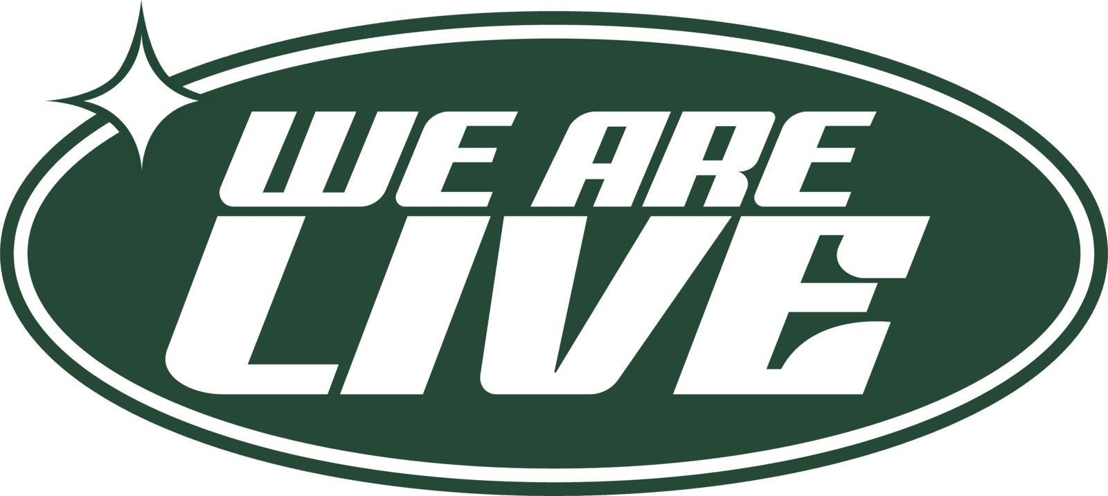 We Are Live logo
